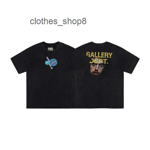 designer t shirts men's sweatshirts hoodies 22 spring and summer new gallerydept wash old bronzing letters portrait print short sleeves, White;black
designer t shirts men's sweatshirts hoodies 22 spring and summer new gallerydept wash old bronzing letters portrait print short sleeves, White;black