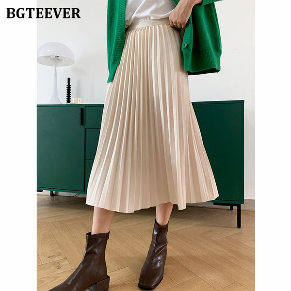 elegant chic women pleated skirts 2021 autumn winter elastic high waist female a-line skirts, Black
elegant chic women pleated skirts 2021 autumn winter elastic high waist female a-line skirts, Black