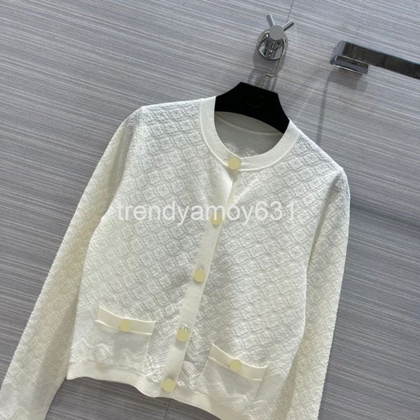 women's knits & tees early autumn product of family c leisure simple rhombic jacquard round neck slim fitting knitted short cardigan wo, White
women's knits & tees early autumn product of family c leisure simple rhombic jacquard round neck slim fitting knitted short cardigan wo, White