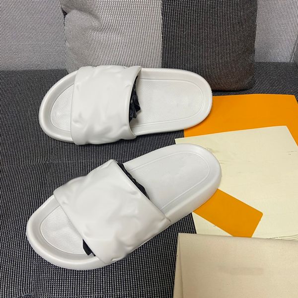 designer black embossed rubber waterfront slippers waterproof women comfort sandals letter embossing flat slide rubber outsole non-slip slip
designer black embossed rubber waterfront slippers waterproof women comfort sandals letter embossing flat slide rubber outsole non-slip slip