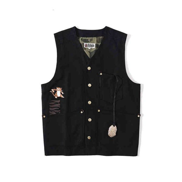 men's jackets men's casual printing embroidered golden bottle opener work clothes vest ogwo, Black;brown
men's jackets men's casual printing embroidered golden bottle opener work clothes vest ogwo, Black;brown