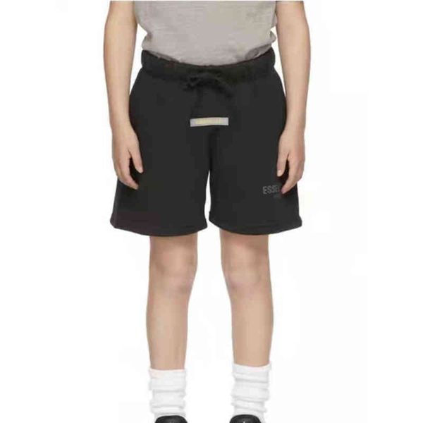multi thread sentials summer children's loose letter sports shorts men's and women's cotton casual pants, White;black
multi thread sentials summer children's loose letter sports shorts men's and women's cotton casual pants, White;black