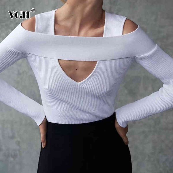 korean white knitted sweater for women square collar off shoulder hollow out slilm fit sweaters female fashion 210507, White;black
korean white knitted sweater for women square collar off shoulder hollow out slilm fit sweaters female fashion 210507, White;black