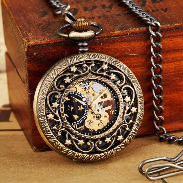 five pointed star hollow carved flip semi-automatic mechanical pocket watch male and female scholars student pocket, Slivery;brown
five pointed star hollow carved flip semi-automatic mechanical pocket watch male and female scholars student pocket, Slivery;brown