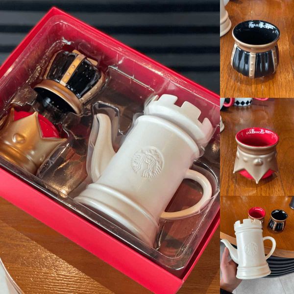starbucks teapot ceramic valentine's day love to meet opponents chessboard king queen castle cup pot set gift box
starbucks teapot ceramic valentine's day love to meet opponents chessboard king queen castle cup pot set gift box