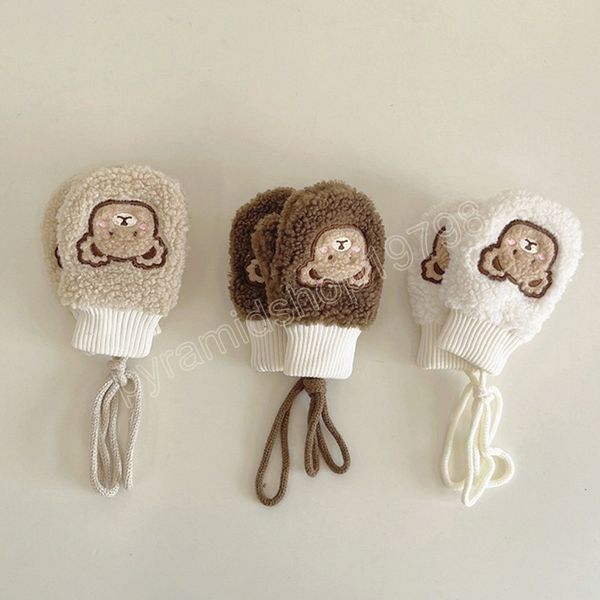 cartoon bear plush mittens kids gloves winter thicken warm baby girls boys full finger gloves, White
cartoon bear plush mittens kids gloves winter thicken warm baby girls boys full finger gloves, White