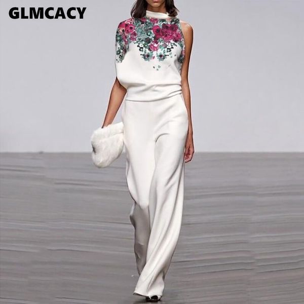 women sleeveless floral printed jumpsuit elegant ol workwear party overalls classy chic streetwear y200422, Black;white
women sleeveless floral printed jumpsuit elegant ol workwear party overalls classy chic streetwear y200422, Black;white