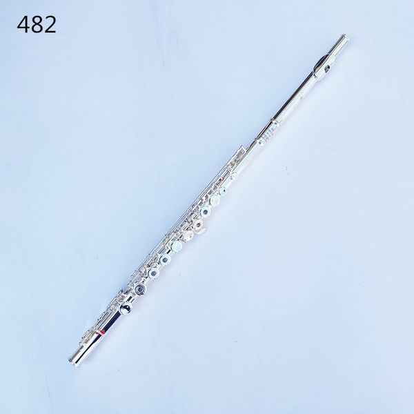 made in japan flute 16 holes silver plated transverse flauta obturator c key with e key music instrument
made in japan flute 16 holes silver plated transverse flauta obturator c key with e key music instrument