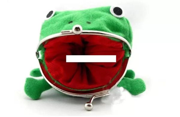 children frog coin purse cartoon anime cosplay frog wallet kids cute personality purse, White 
children frog coin purse cartoon anime cosplay frog wallet kids cute personality purse, White