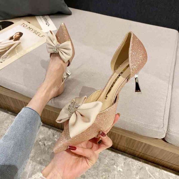 sandals 820-5 french girls' pointed thin heels summer high versatile bow hollow women's shoes 7tt2, Black
sandals 820-5 french girls' pointed thin heels summer high versatile bow hollow women's shoes 7tt2, Black