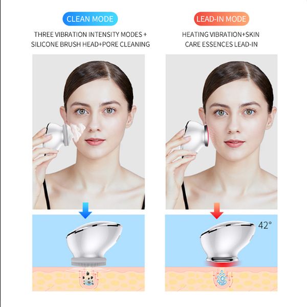 ipx5 waterproof face massage brush soft silicone exfoliating facial wash tool vibration&heating skin firm massaging care beauty device
ipx5 waterproof face massage brush soft silicone exfoliating facial wash tool vibration&heating skin firm massaging care beauty device