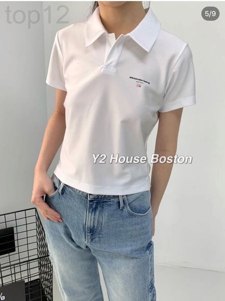 women's t-shirt designer summer lapel short sleeve t-shirt women's 2021 new king loose polo collar casual top, White
women's t-shirt designer summer lapel short sleeve t-shirt women's 2021 new king loose polo collar casual top, White