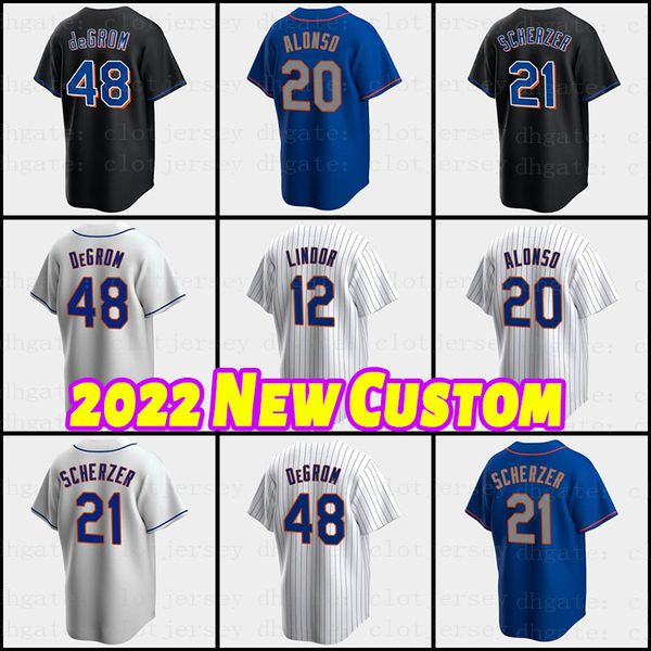 12 francisco lindor javier báez 2022 custom new pete alonso york jacob degrom mets jerseys darryl strawberry baseball jersey noah syndergaar, Blue;black
12 francisco lindor javier báez 2022 custom new pete alonso york jacob degrom mets jerseys darryl strawberry baseball jersey noah syndergaar, Blue;black