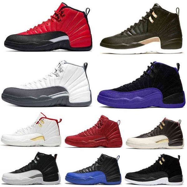 men basketball shoes 12 reverse flu game university gold dark grey ovo white 12s playoff french blue women sneakers sports with box
men basketball shoes 12 reverse flu game university gold dark grey ovo white 12s playoff french blue women sneakers sports with box
