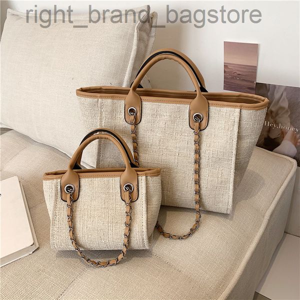 2022 summer women canvas tote bag brand design chain handle handbag female solid black beige travel beach shopper purses w220810
2022 summer women canvas tote bag brand design chain handle handbag female solid black beige travel beach shopper purses w220810