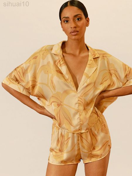 hiloc floral print nightwear low cut loungewear women pyjamas batwing sleeve women pyjamas deep v neck nightgown casual l220803, Black;red
hiloc floral print nightwear low cut loungewear women pyjamas batwing sleeve women pyjamas deep v neck nightgown casual l220803, Black;red