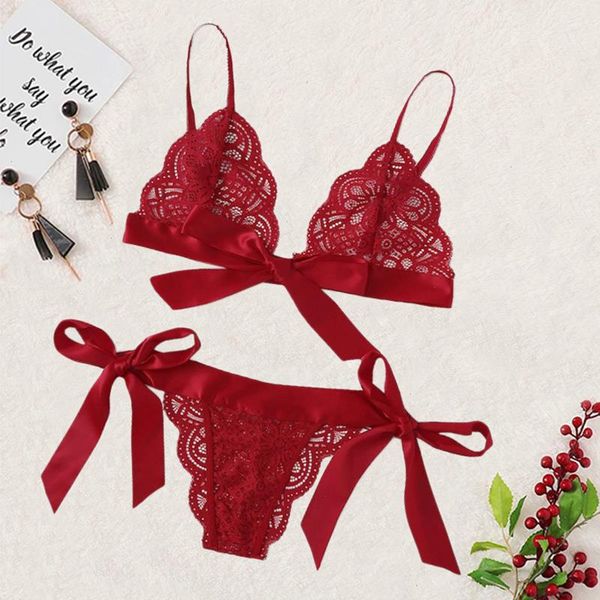 lace lingerie set erotic women bra sleeveless v neck ribbons intimates underwear scallop bralette panties sets, Red;black
lace lingerie set erotic women bra sleeveless v neck ribbons intimates underwear scallop bralette panties sets, Red;black
