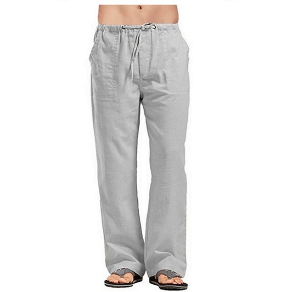 mens cotton linen pants summer solid color breathable linen trousers male casual elastic waist fitness pants 220713, Black
mens cotton linen pants summer solid color breathable linen trousers male casual elastic waist fitness pants 220713, Black