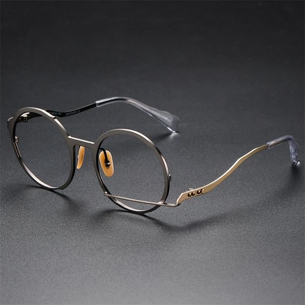 eyeglasses 80% off niche metal spectacle frame round frame irregular spectacle frame, White;black
eyeglasses 80% off niche metal spectacle frame round frame irregular spectacle frame, White;black