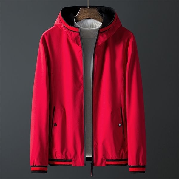 summer autumn new hooded men's jackets casual coat mens clothing youth fashion red black coats male outerwear bomber jacket 5xl 210412, Black;brown
summer autumn new hooded men's jackets casual coat mens clothing youth fashion red black coats male outerwear bomber jacket 5xl 210412, Black;brown