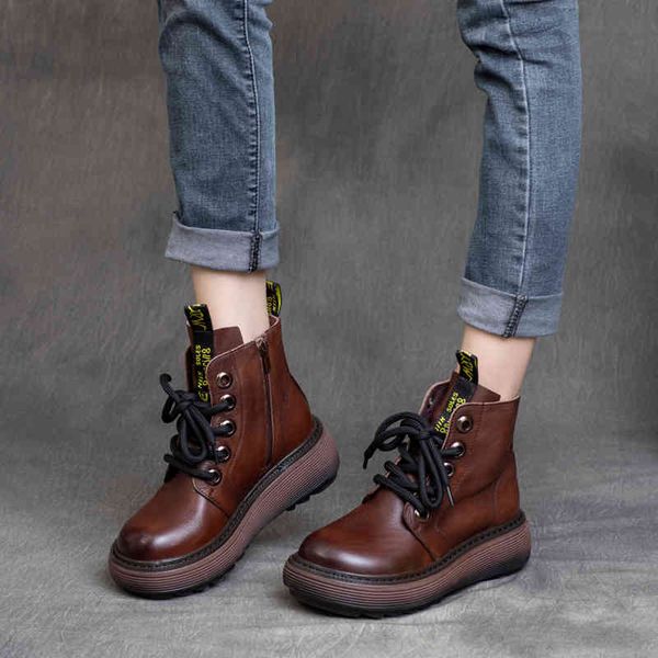 boots autumn winter handsome british leather lace up thick bottom slope heel short boots knight side zipper martin 8cgm, Black
boots autumn winter handsome british leather lace up thick bottom slope heel short boots knight side zipper martin 8cgm, Black
