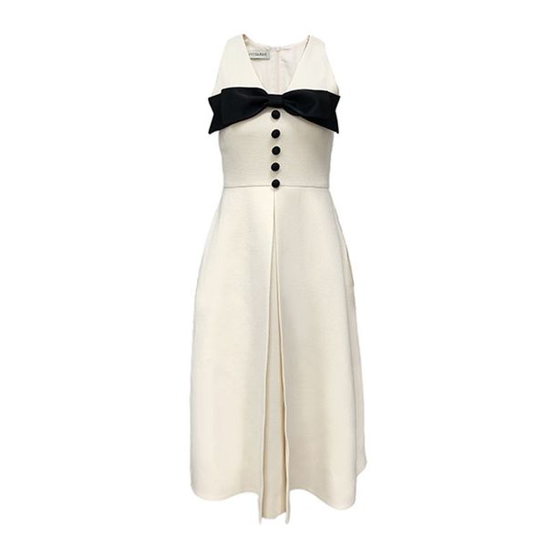 casual dresses french vintage temperament midi dress luxury elegant high-quality summer bow button princess party female vestidos, Black;gray
casual dresses french vintage temperament midi dress luxury elegant high-quality summer bow button princess party female vestidos, Black;gray