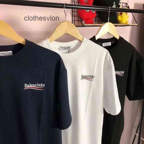 european and american sweaters men's 2022 hoodie balencaigas's baleshijia summer cotton t-shirt printed rainbow cola short sleeve, White;black
european and american sweaters men's 2022 hoodie balencaigas's baleshijia summer cotton t-shirt printed rainbow cola short sleeve, White;black