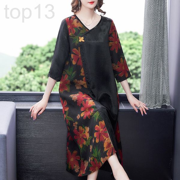 casual dresses designer fragrant cloud gauze stitched silk dress women's 2021 spring and summer european new printed knee length mulber, Black;gray
casual dresses designer fragrant cloud gauze stitched silk dress women's 2021 spring and summer european new printed knee length mulber, Black;gray
