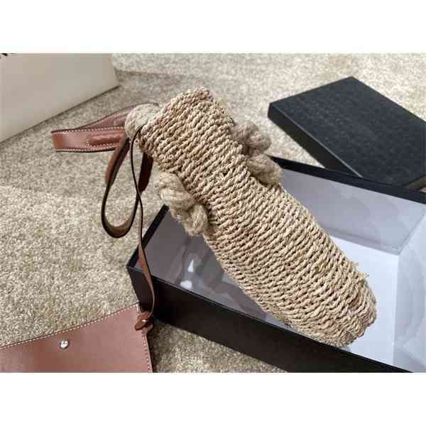 purse online lafite grass woven curved hand portable beach cabe basket bucket shopping bag female purse, Black;red
purse online lafite grass woven curved hand portable beach cabe basket bucket shopping bag female purse, Black;red