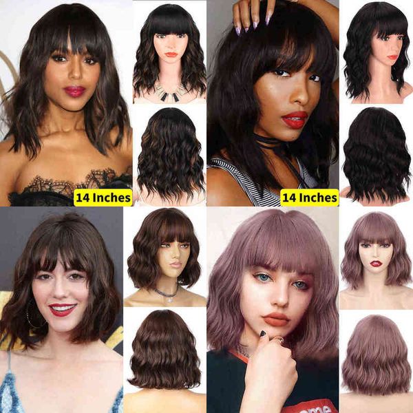 hair synthetic wigs cosplay synthetic short wavy wig with bangs black wigs for women natural brown mixed hair bob heat resistant fiber 22022
hair synthetic wigs cosplay synthetic short wavy wig with bangs black wigs for women natural brown mixed hair bob heat resistant fiber 22022