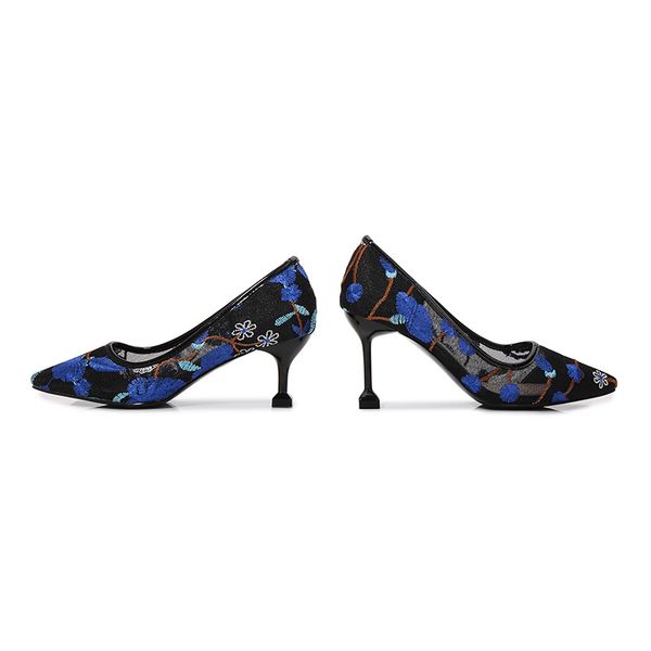 size31-43 women pointed dress shoes summer pumps europe women lace heels, Black
size31-43 women pointed dress shoes summer pumps europe women lace heels, Black