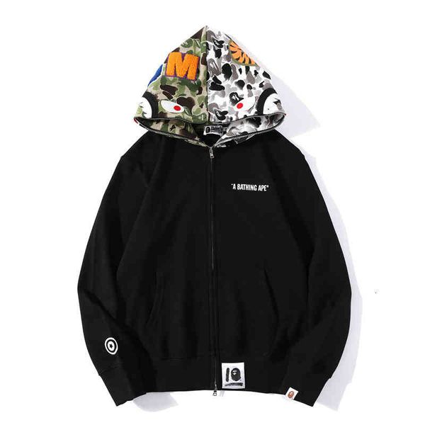 men's hoodies & sweatshirts fashion 10th anniversary chinese style stitched shark hoodie men's and women's zipper sweater v2a, Black
men's hoodies & sweatshirts fashion 10th anniversary chinese style stitched shark hoodie men's and women's zipper sweater v2a, Black