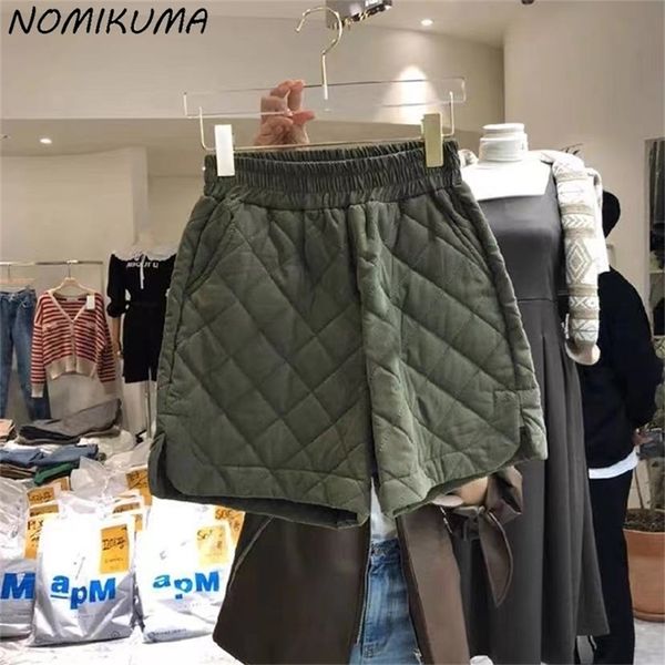 nomikuma autumn winter woman shorts stretch high waist korean bottoms fashion split wide leg plaid short feminimos 6z879 220419, White;black
nomikuma autumn winter woman shorts stretch high waist korean bottoms fashion split wide leg plaid short feminimos 6z879 220419, White;black