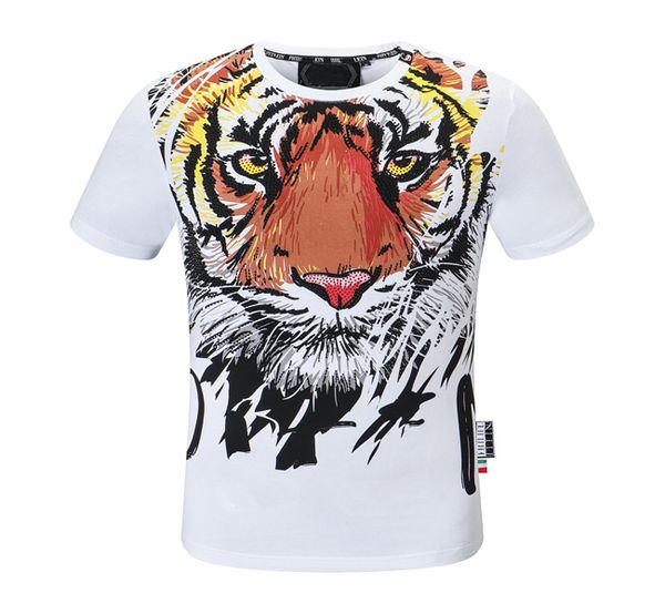 mend t shirt summer style tiger embroidery with letters tees short sleeve casual shirts asian size s53, White;black 
mend t shirt summer style tiger embroidery with letters tees short sleeve casual shirts asian size s53, White;black