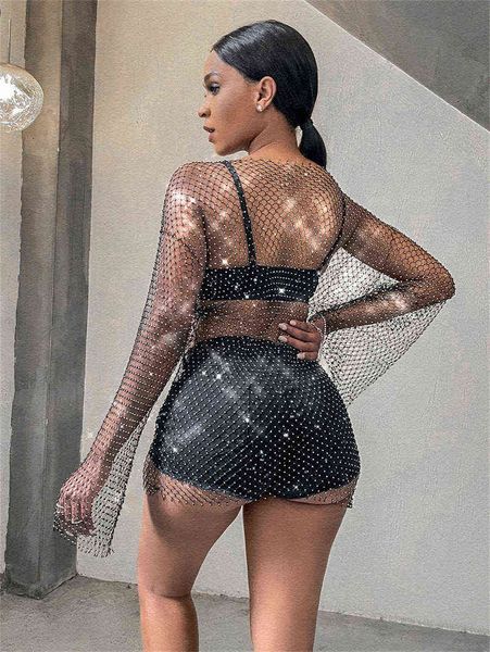 vintage diamond rhinestone summer women bikini cover up mesh fishnet swimsuit swimwear dress bathing beachwear dropshipping t220818, Black;gray
vintage diamond rhinestone summer women bikini cover up mesh fishnet swimsuit swimwear dress bathing beachwear dropshipping t220818, Black;gray