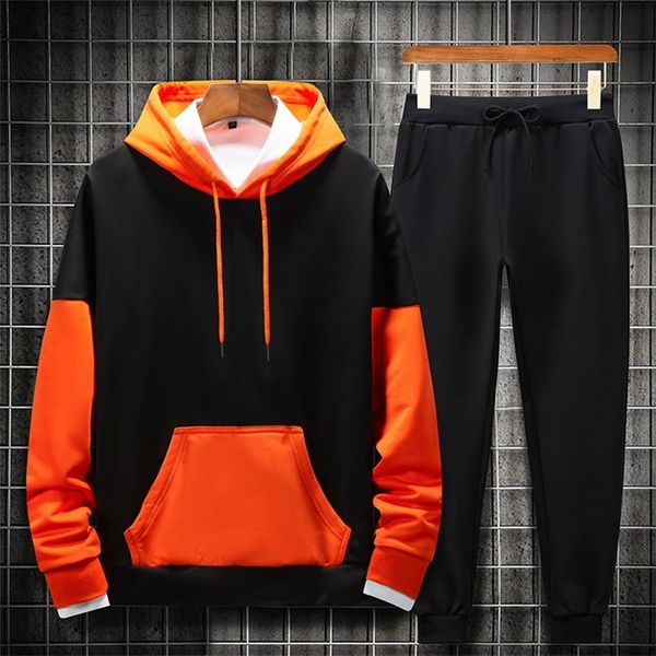 2 piece set men autumn hip hop hoodies and pants set men casual clothes brand patchwork tracksuit high street clothing 220809, Gray
2 piece set men autumn hip hop hoodies and pants set men casual clothes brand patchwork tracksuit high street clothing 220809, Gray