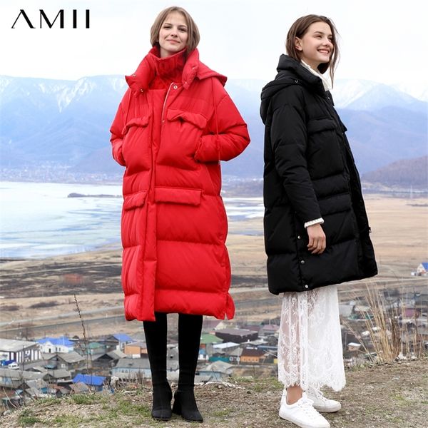 amii minimalist women long down jackets winter causal soild pockets thick warm white duck down female hooded down coat 11840275 201019, Black
amii minimalist women long down jackets winter causal soild pockets thick warm white duck down female hooded down coat 11840275 201019, Black