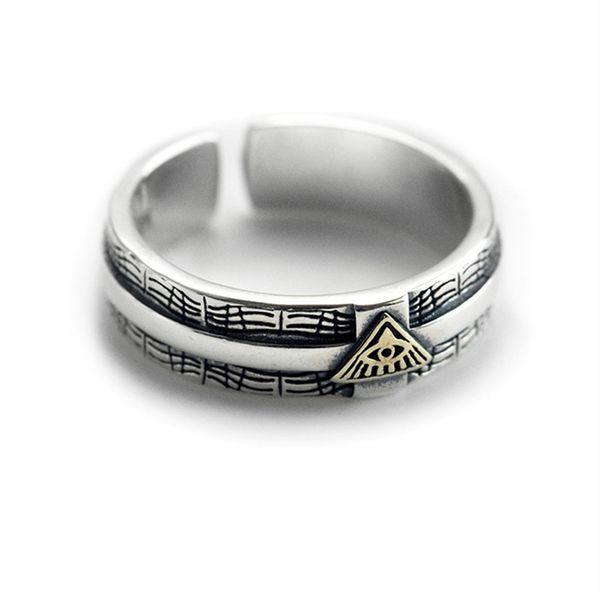 advanced 925 sterling silver retro personality ring male god's eye opening adjustable hip-hop tide brand jewelry gift
advanced 925 sterling silver retro personality ring male god's eye opening adjustable hip-hop tide brand jewelry gift