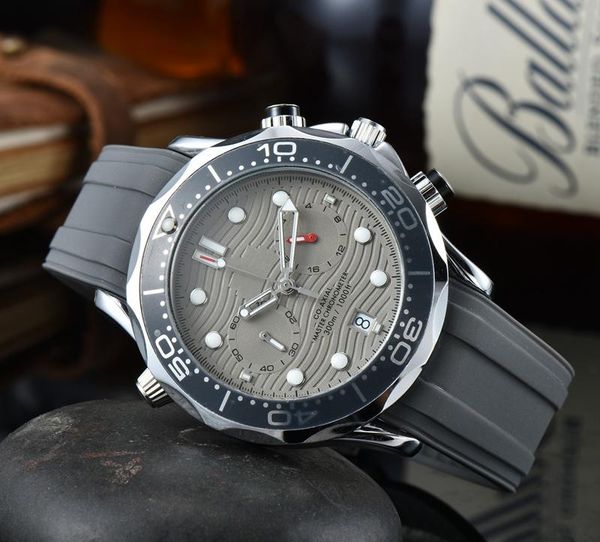 men watch 2023 new luxury mens watches all dial work quartz watch brand functions chronograph clock rubber belt fashion holiday gifts wristw, Slivery;brown
men watch 2023 new luxury mens watches all dial work quartz watch brand functions chronograph clock rubber belt fashion holiday gifts wristw, Slivery;brown