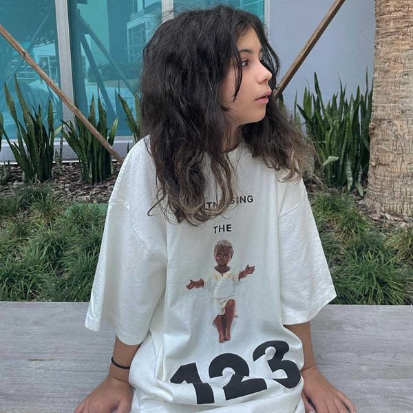 pop rrr123 children's cross print round neck loose short sleeve men's and women's summer t-shirt beautiful los angeles, White;black
pop rrr123 children's cross print round neck loose short sleeve men's and women's summer t-shirt beautiful los angeles, White;black