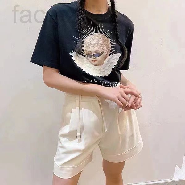 women's t-shirt designer chaopai 22 early spring new niche printed angel short sleeve t-shirt versatile fashion 8hmn, White
women's t-shirt designer chaopai 22 early spring new niche printed angel short sleeve t-shirt versatile fashion 8hmn, White