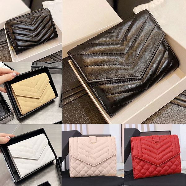 designers short flap wallets mens womens fold in mix grain de poudre embossed leather business credit card holder purse wallet, Red;black
designers short flap wallets mens womens fold in mix grain de poudre embossed leather business credit card holder purse wallet, Red;black