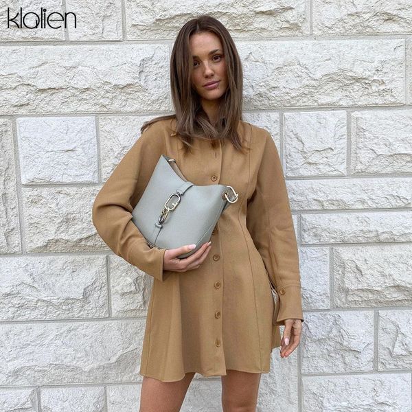 autumn fashion elegant single breasted a-line dresses for women 2022 new streetwear office lady vacation party dresses, Black;gray
autumn fashion elegant single breasted a-line dresses for women 2022 new streetwear office lady vacation party dresses, Black;gray