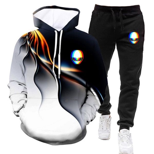 autumn 2020 men sets print hooded sweatshirt pants 2 pieces sets tracksuit men clothes casual sportwear fitness sport suit s lj201125, Gray
autumn 2020 men sets print hooded sweatshirt pants 2 pieces sets tracksuit men clothes casual sportwear fitness sport suit s lj201125, Gray
