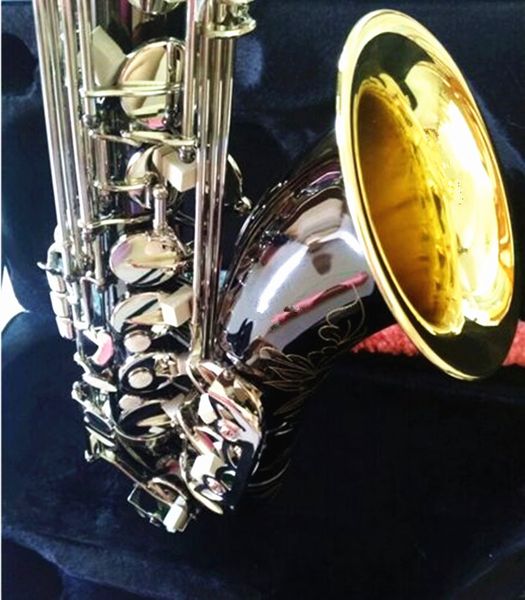 tenor saxophone professional level black nickel gold bell silver keys sax tenor mouthpiece ligature reeds neck musical instrumen
tenor saxophone professional level black nickel gold bell silver keys sax tenor mouthpiece ligature reeds neck musical instrumen