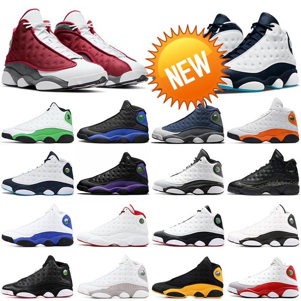 jumpman 13s 13 men basketball shoes dark powder blue court purple red flint black bat aurora green mens women outdoor sports trainers f
