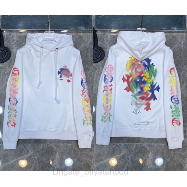 mens luxury classic sweatshirts designer hoodies fashion ch zipper hooded sweater cross flower pullover sanskrit pattern casual coat women, Black 
mens luxury classic sweatshirts designer hoodies fashion ch zipper hooded sweater cross flower pullover sanskrit pattern casual coat women, Black