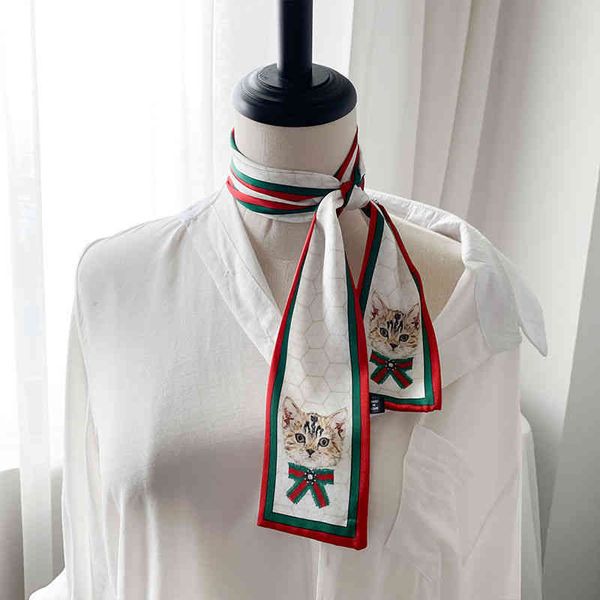 designer silk head bag hair scarf striped small silk womens fashion decorative spring and autumn scarf thin narrow long square, Blue;gray
designer silk head bag hair scarf striped small silk womens fashion decorative spring and autumn scarf thin narrow long square, Blue;gray
