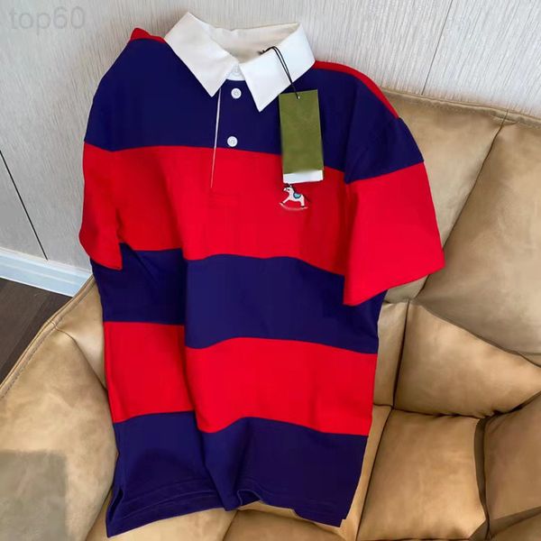 designer 2022 european summer new t-shirt women's fashion short sleeve round neck loose blue and red color matching striped 2002 luxury, White
designer 2022 european summer new t-shirt women's fashion short sleeve round neck loose blue and red color matching striped 2002 luxury, White