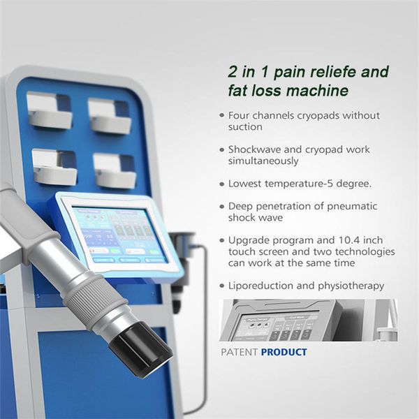 cryolipolysis slimming machine shockwave fat e salon beauty equipment pneumatic shockwave therapy physiotherapy device
cryolipolysis slimming machine shockwave fat e salon beauty equipment pneumatic shockwave therapy physiotherapy device